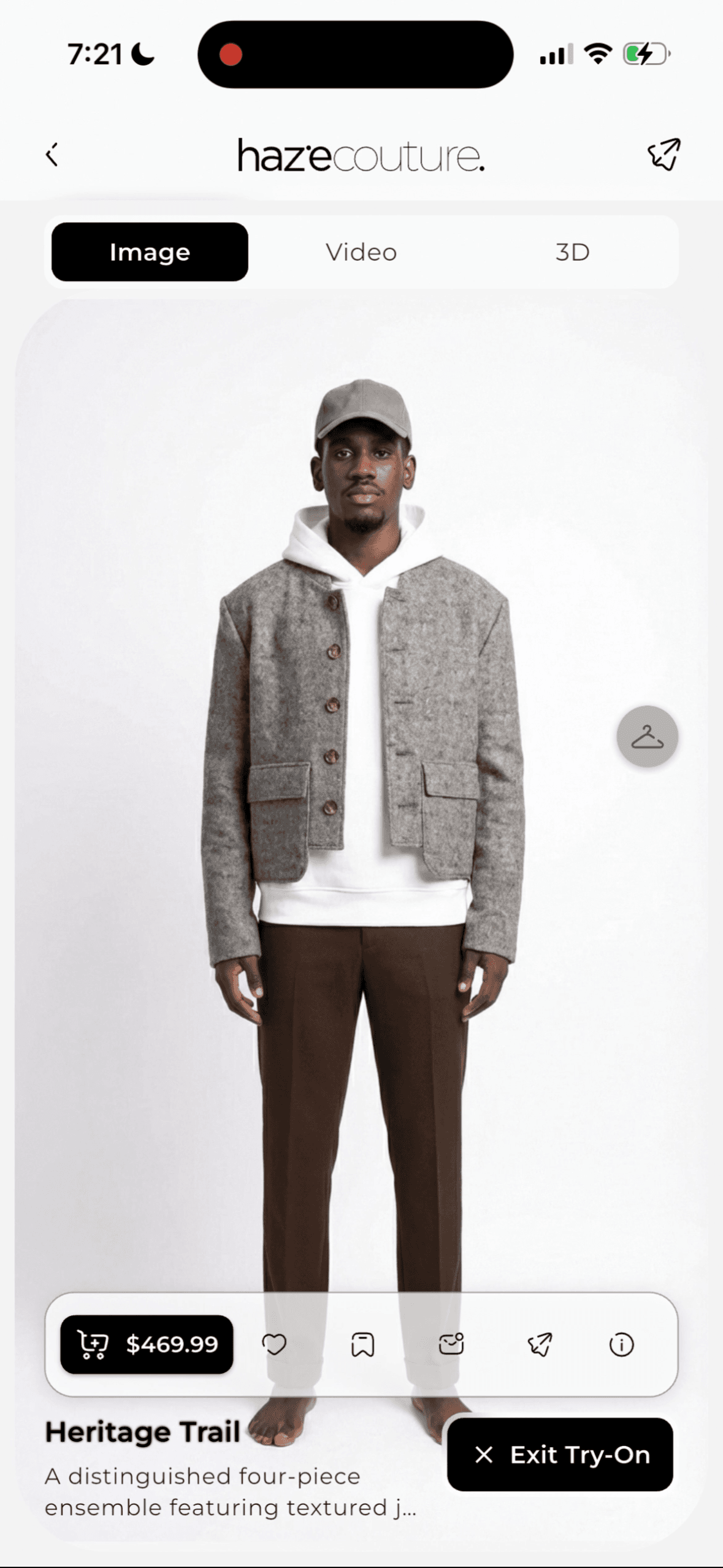 Haze Couture app screen 4